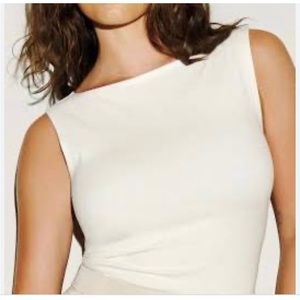 Zara white office top/cami